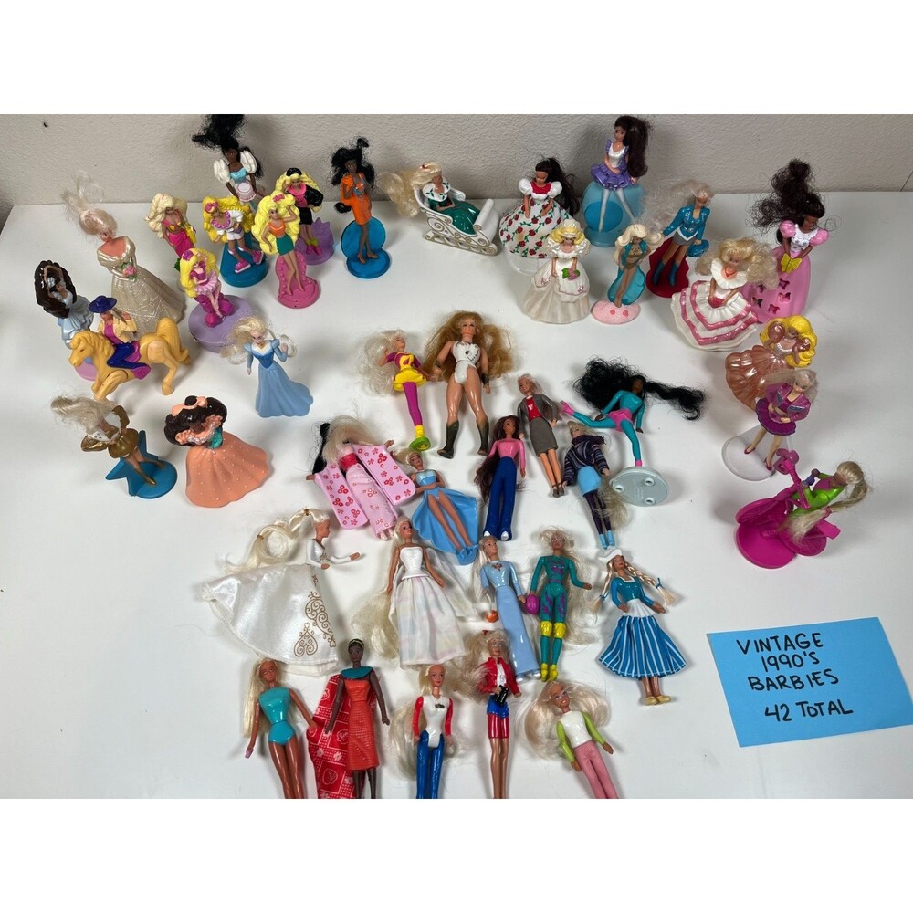 Vintage Barbie McDonalds Happy Meal Toys 1991-1992